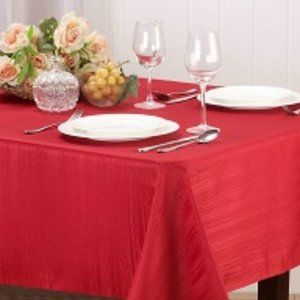Kashi Home Willow Jacquard Tablecloth 60" x 102"